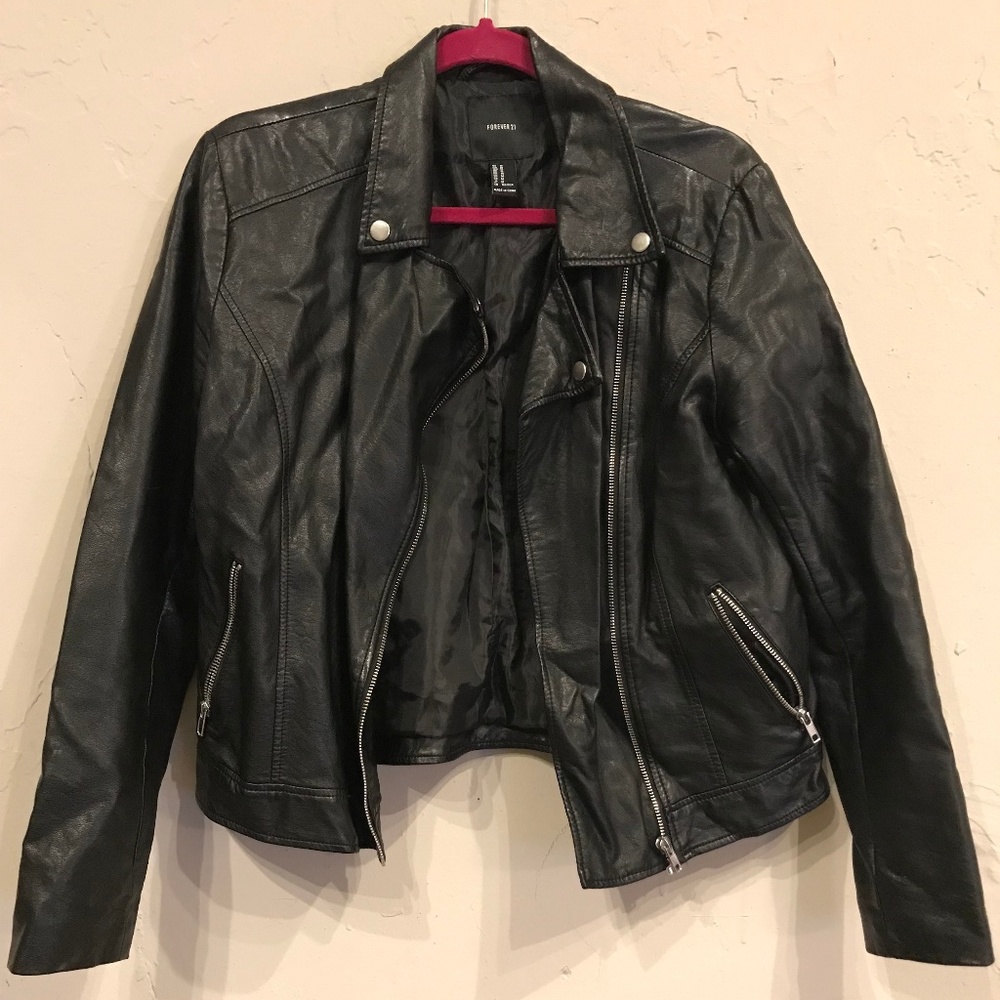 Forever 21 Faux Leather Jacket